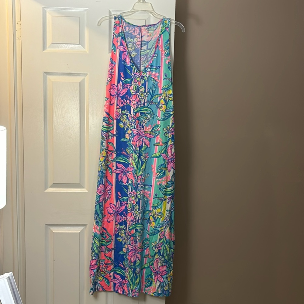 Lilly Pulitzer Maxi Dress Size L NWOT